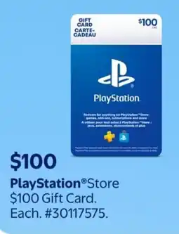 Walmart PlayStation Store offer
