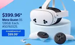 Walmart Meta Quest 3S 128GB offer