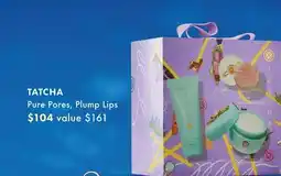 Sephora TATCHA Pure Pores, Plump Lips offer