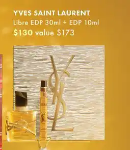 Sephora YVES SAINT LAURENT Libre EDP 30ml + EDP 10ml offer