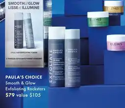 Sephora PAULA'S CHOICE Smooth & Glow Exfoliating Rockstars offer