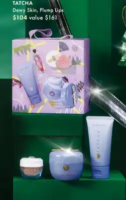 Sephora TATCHA Dewy Skin, Plump Lips offer
