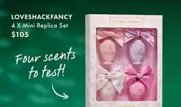 Sephora LOVESHACKFANCY 4 X Mini Replica Set offer