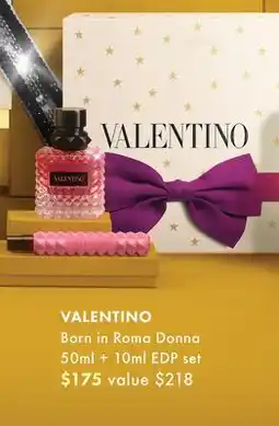 Sephora VALENTINO Born in Roma Donna 50ml + 10ml EDP set offer