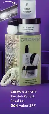 Sephora CROWN AFFAIR The Hair Refresh Ritual Set offer