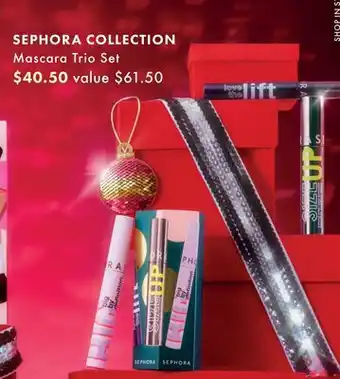 Sephora SEPHORA COLLECTION Mascara Trio Set offer