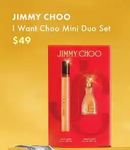 Sephora JIMMY CHOO I Want Choo Mini Duo Set offer