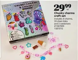 Giant Tiger Chunky charms craft set offer