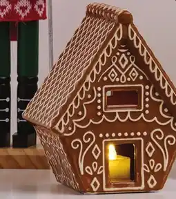 Giant Tiger 6.75 LED gingerbread decor offer