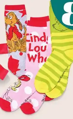 Giant Tiger 3 pack Women's licensed socks offer