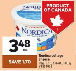 Giant Tiger Nordica cottage cheese offer