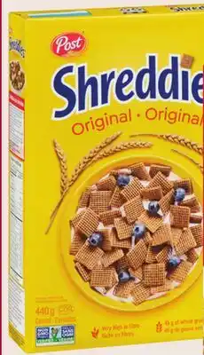 Giant Tiger Post cereal offer