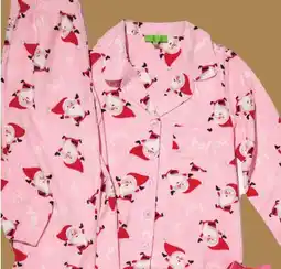 Giant Tiger Women's tailored micropolar PJ set offer