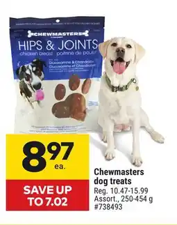 Giant Tiger Chewmasters dog treats offer