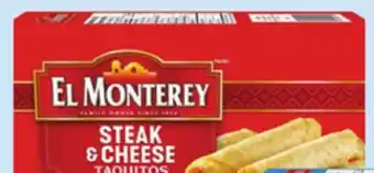 Giant Tiger El Monterey taquitos offer