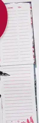 Giant Tiger jumbo memo pad with pen offer