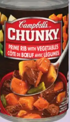 Giant Tiger Campbell's Chunky soup offer