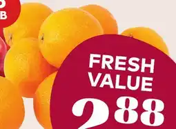 Giant Tiger seedless oranges offer
