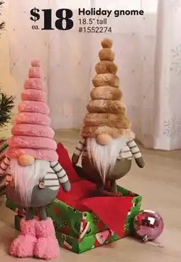 Giant Tiger Holiday gnome offer