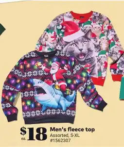 Giant Tiger Men's fleece top offer