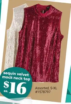 Giant Tiger Mock neck top offer