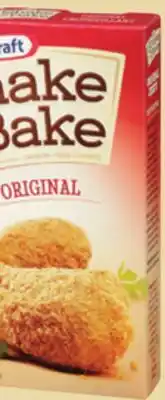 Giant Tiger Kraft Shake 'n Bake mix offer
