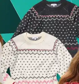 Giant Tiger Women's fairisle sweater offer