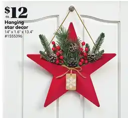 Giant Tiger Hanging star decor offer