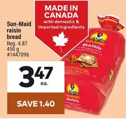 Giant Tiger Sun-Maid Raisin Bread offer
