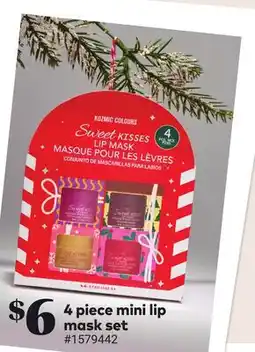 Giant Tiger 4 piece mini lip mask set offer