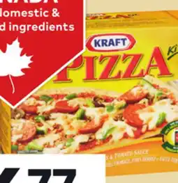 Giant Tiger Kraft pizza kit offer