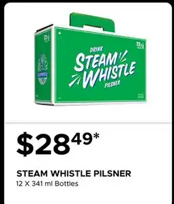 The Beer Store STEAM WHISTLE PILSNER offer