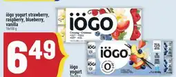 Marché Adonis Iögo yogurt strawberry, raspberry, blueberry, vanilla offer