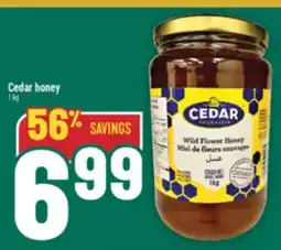 Marché Adonis Cedar honey offer