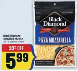 Marché Adonis Black Diamond shredded cheese offer