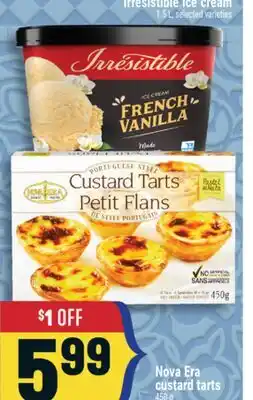 Marché Adonis Nova Era custard tarts offer