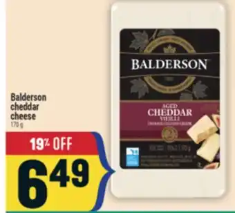 Marché Adonis Balderson cheddar cheese offer