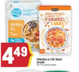 Marché Adonis Selection or Life Smart cereals offer