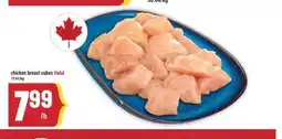 Marché Adonis Chicken breast cubes Halal offer