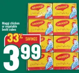 Marché Adonis Maggi chicken or vegetable broth cubes offer