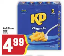 Marché Adonis Kraft Dinner meal offer