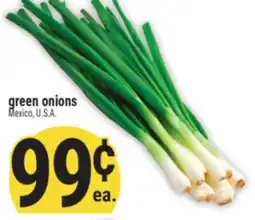 Marché Adonis Green onions offer