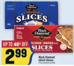 Marché Adonis Black Diamond sliced cheese offer