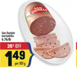 Marché Adonis San Daniele mortadella offer