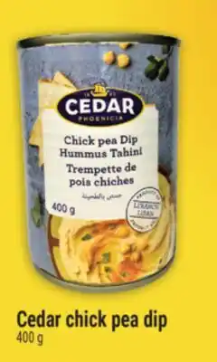 Marché Adonis Cedar chick pea dip offer