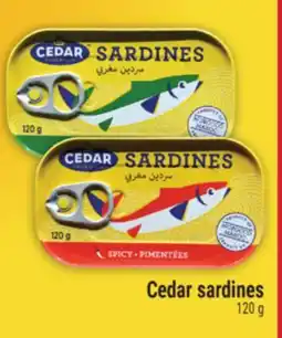 Marché Adonis Cedar sardines offer