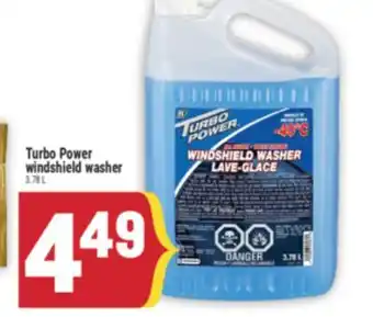 Marché Adonis Turbo Power windshield washer offer