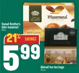 Marché Adonis Daoud Brother's date maamoul offer