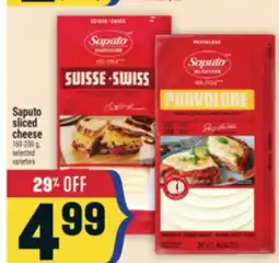 Marché Adonis Saputo sliced cheese offer