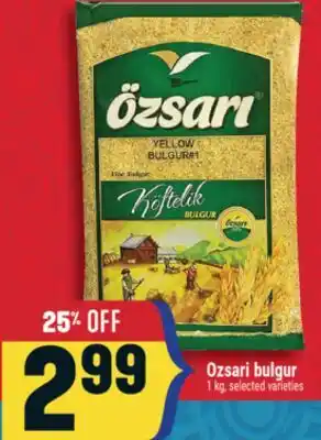 Marché Adonis Ozsari bulgur offer